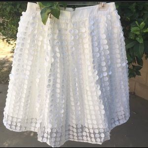 English Factory off white tulle skirt  ‘M’